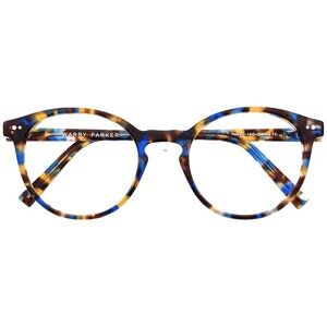 Warby Parker Eyeglasses Bromley W 187 Bluebonnet Tortoise Panto Frame 51[]20 140
